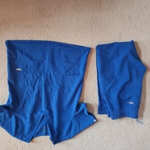 Blue Scrub Set